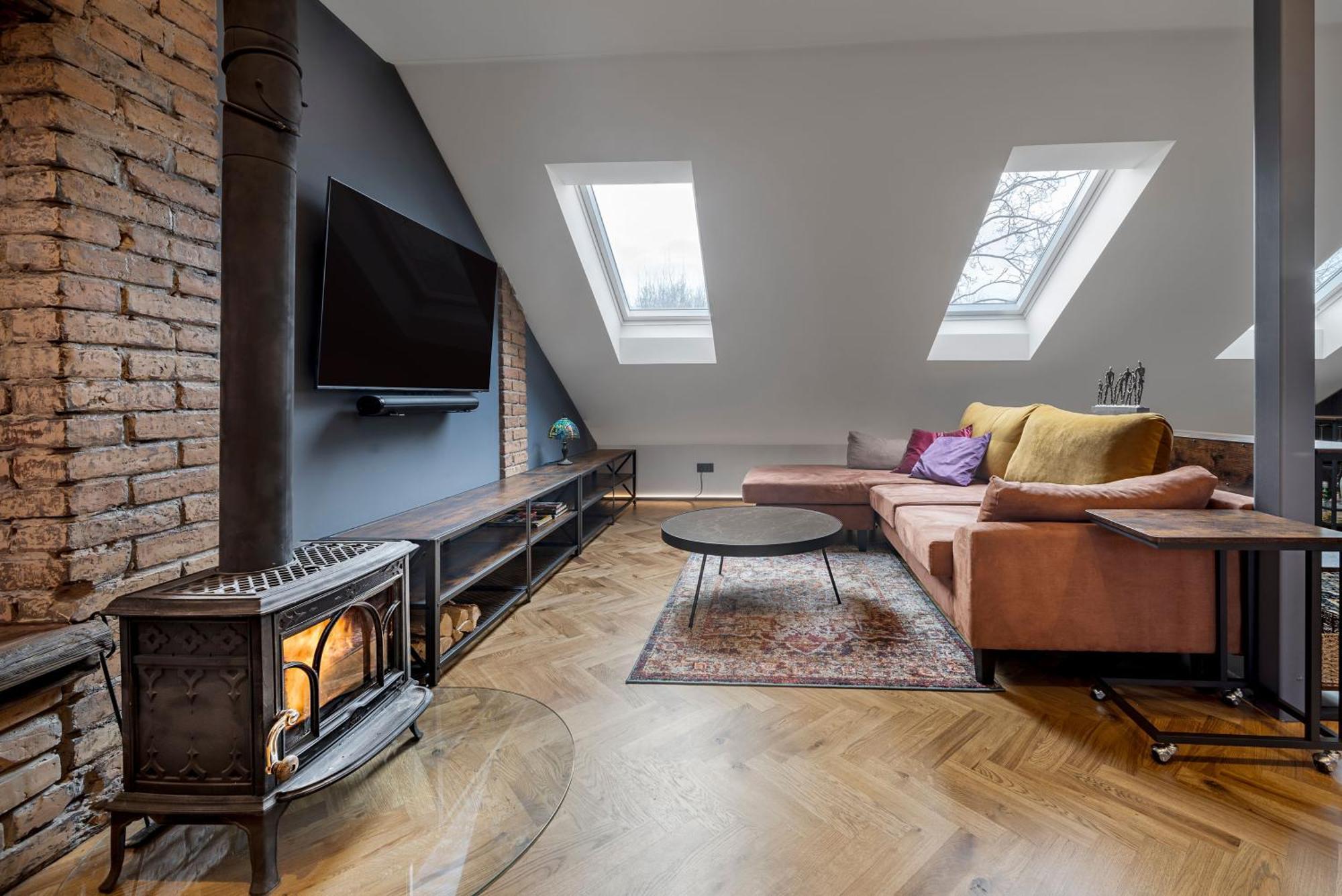 Cozy Penthouse Apartment VNO Exterior photo