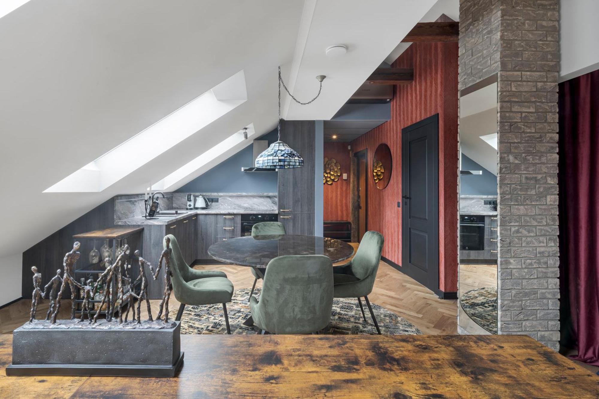 Cozy Penthouse Apartment VNO Exterior photo