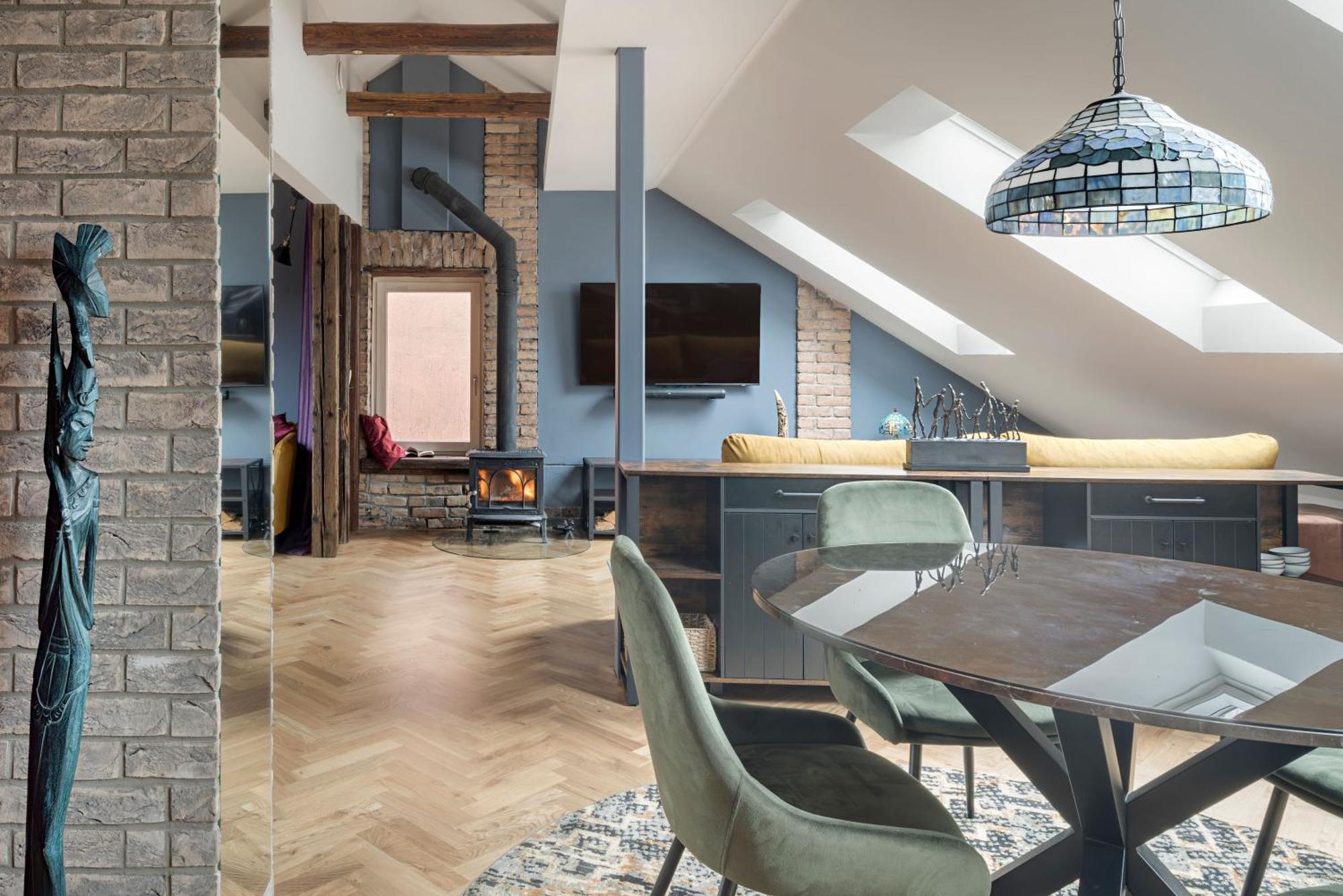 Cozy Penthouse Apartment VNO Exterior photo